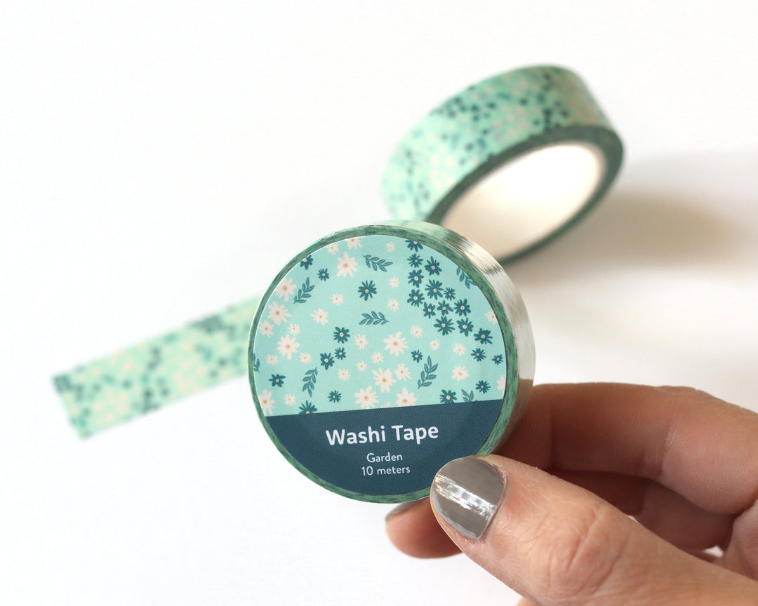 Floral Washi Tape Set - 15mm