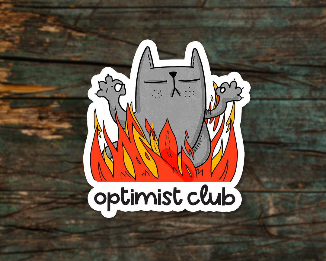 Optimist Club Cat Magnet