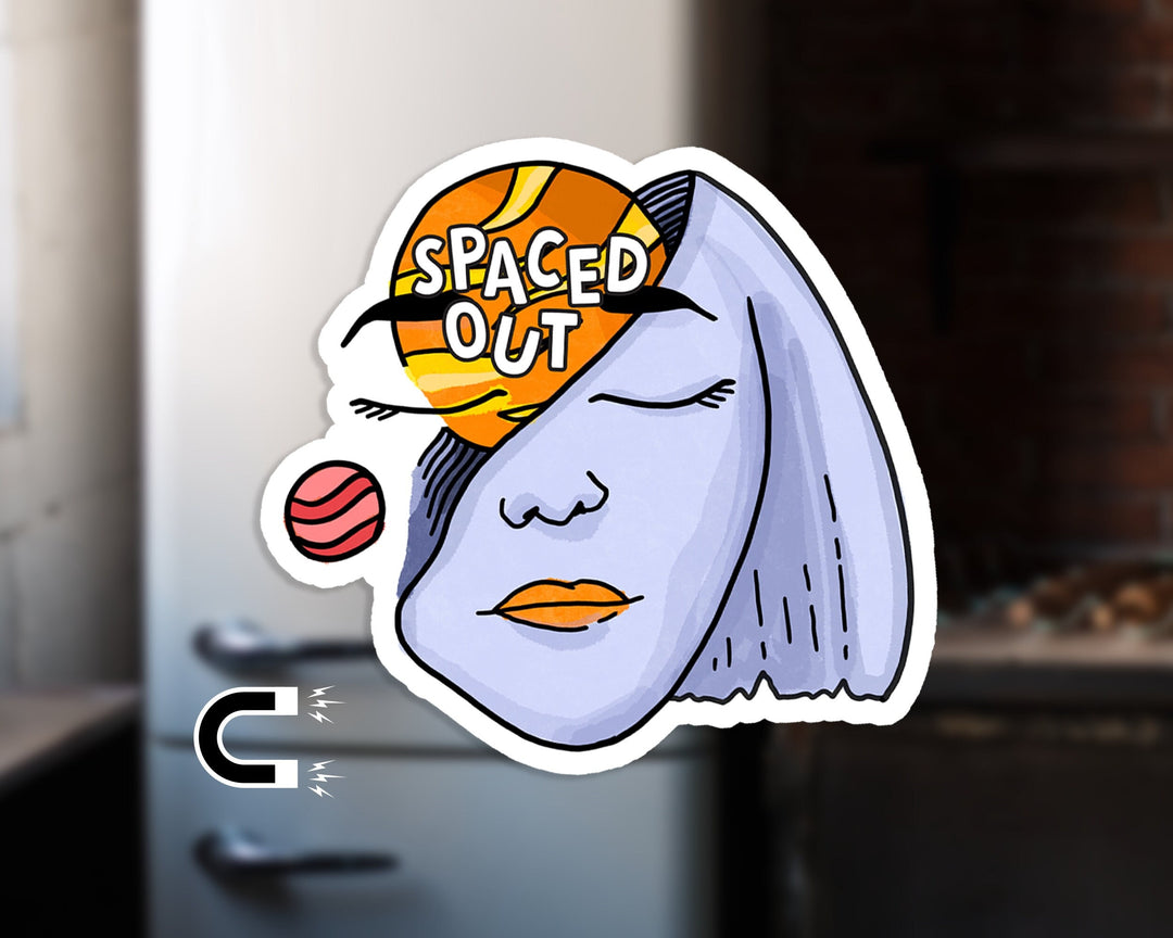 Spaced Out Magnet