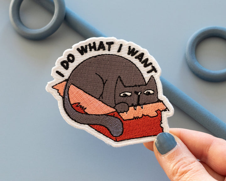 Funny Cat Patch