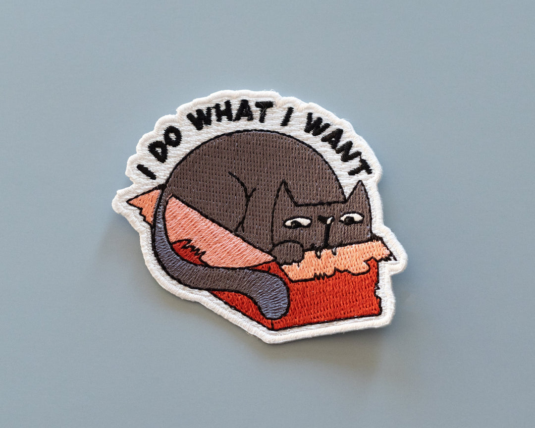 Funny Cat Patch
