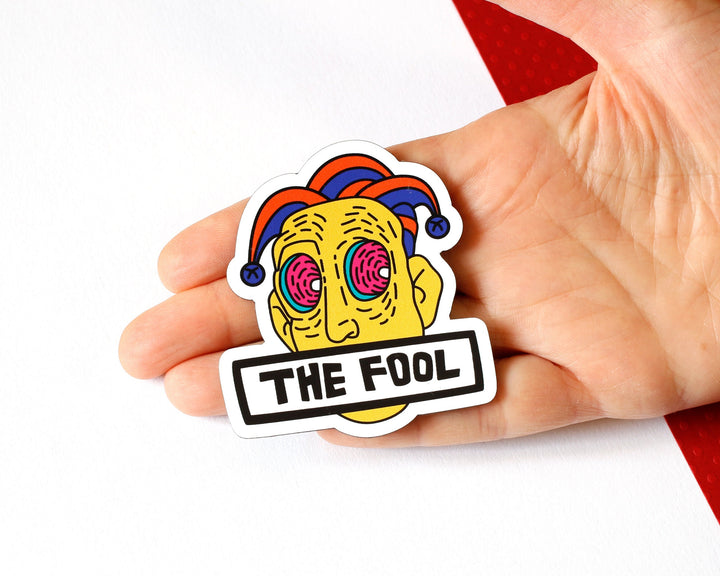 The Fool fridge magnet