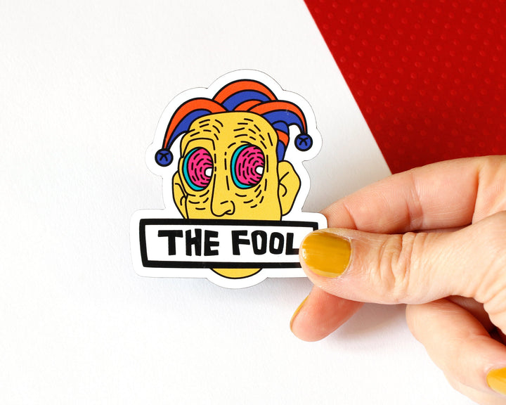 The Fool fridge magnet