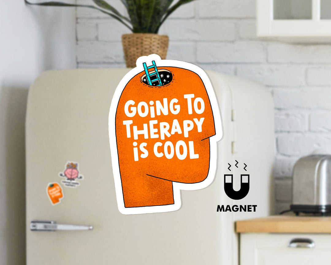 Therapy Is Cool Magnet