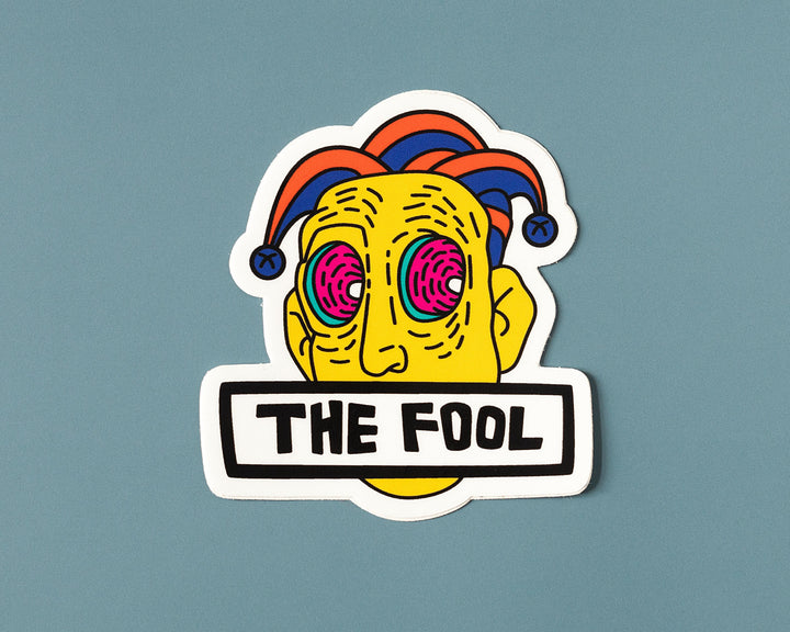 The Fool vinyl sticker