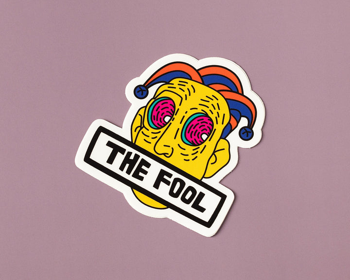 The Fool vinyl sticker