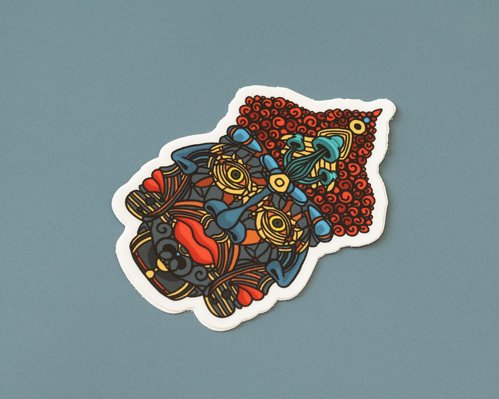 Cool Psychedelic Sticker
