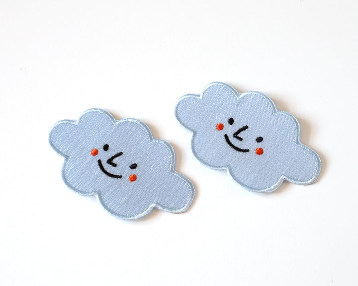 Cute Cloud Iron-On Patch