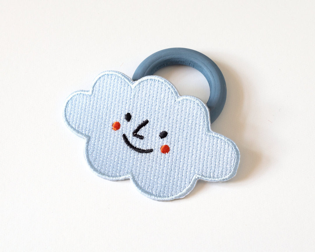 Cute Cloud Iron-On Patch