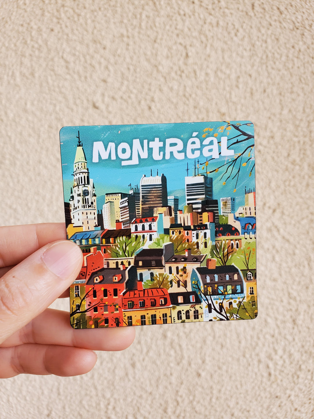 Montreal Skyline Magnet