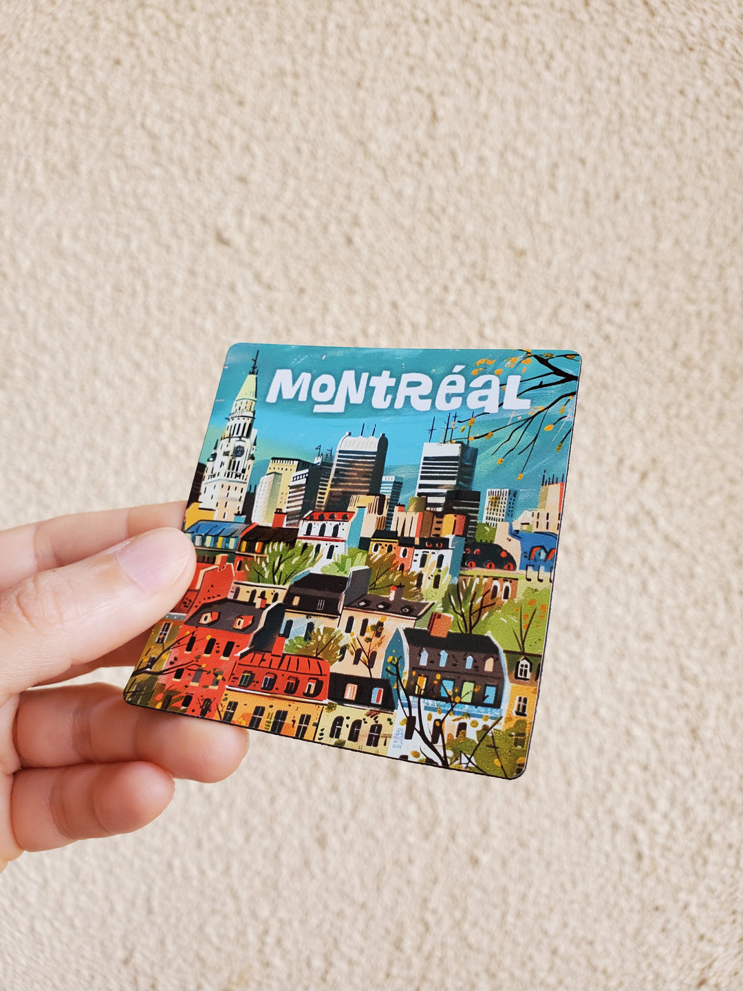 Montreal Skyline Magnet