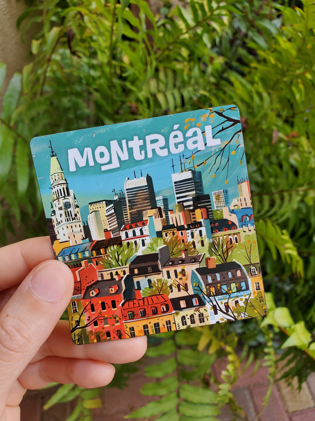 Montreal Skyline Sticker