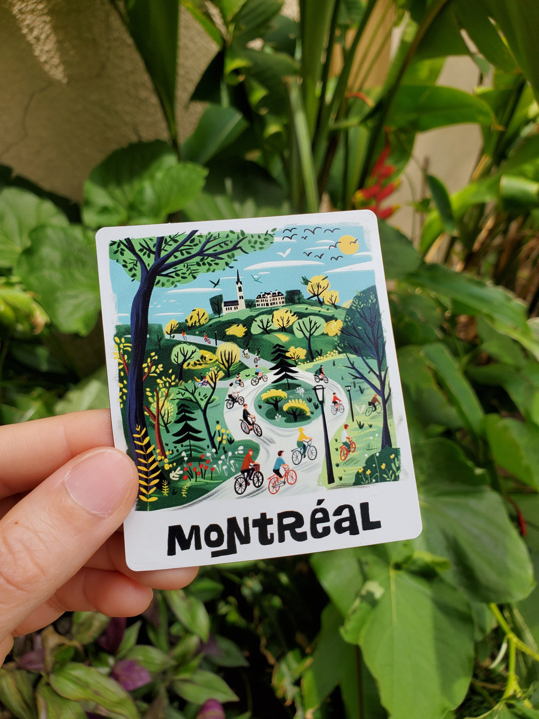 Montreal Cycling Path Magnet