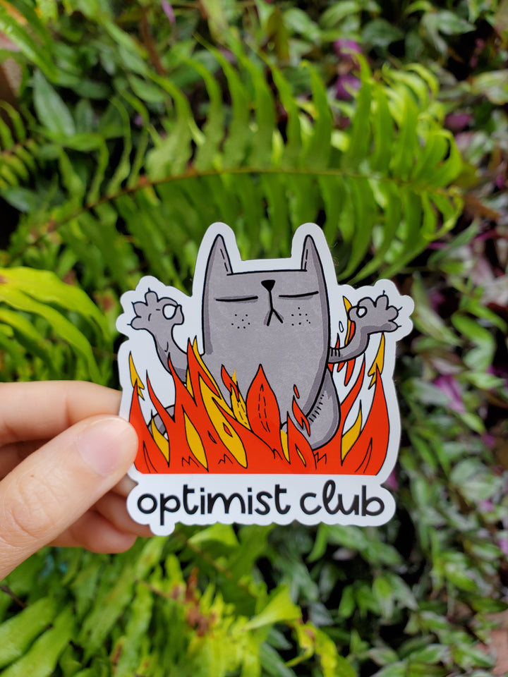 Optimist Club Cat Magnet