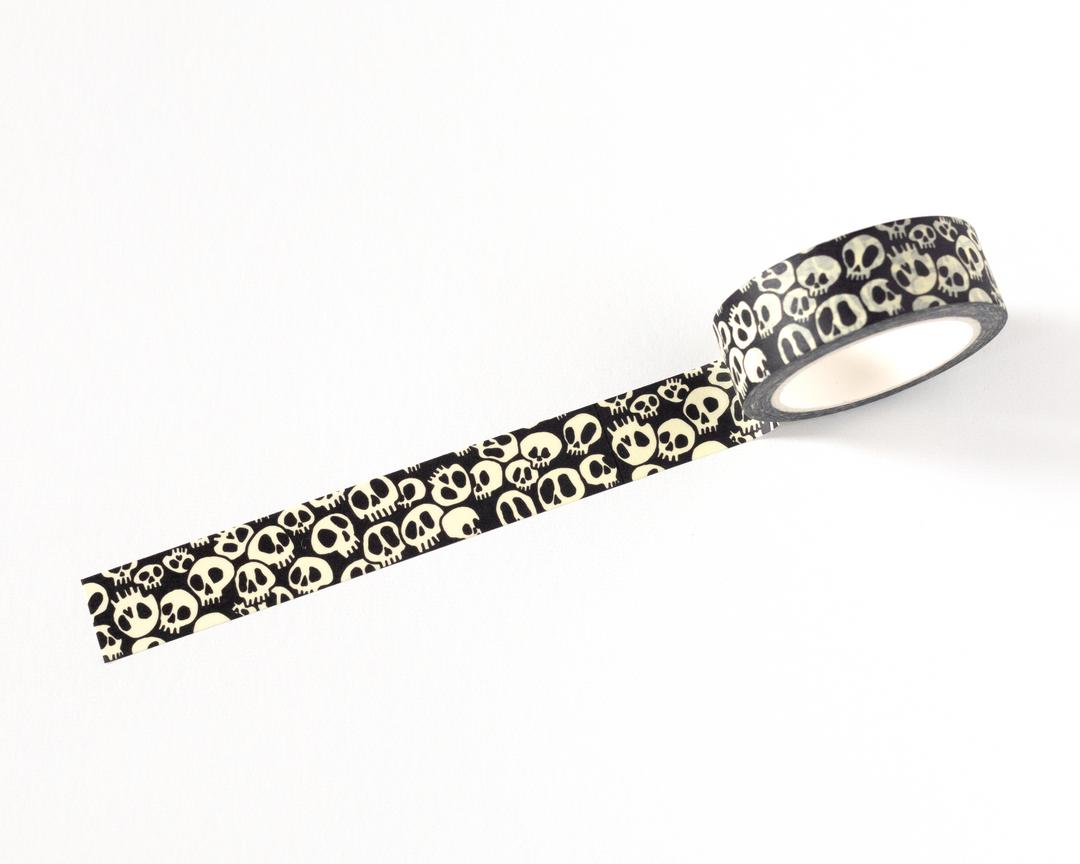 Edgy Skulls Washi Tape