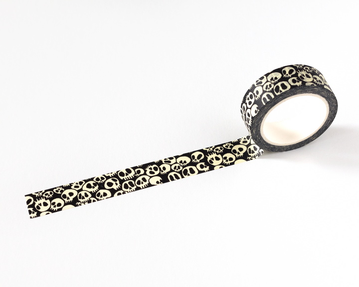 Edgy Skulls Washi Tape