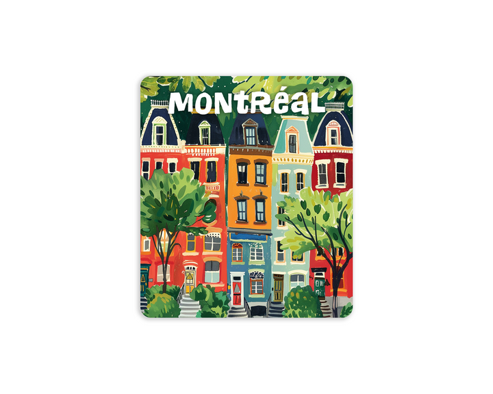 Montreal Cityscape Vinyl Sticker