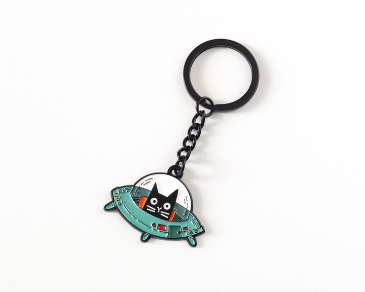 UFO Cat Keychain
