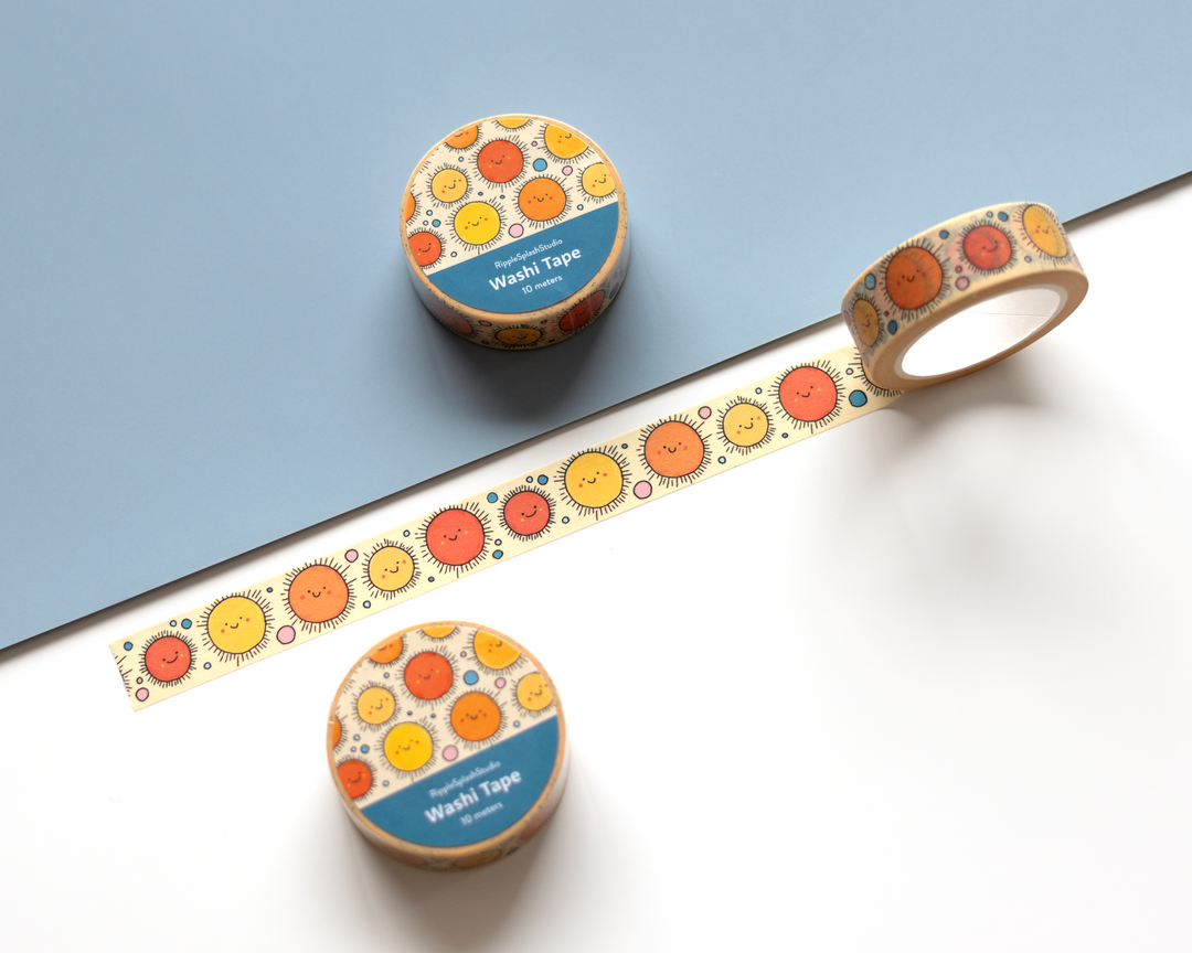 Happy Sun Washi Tape