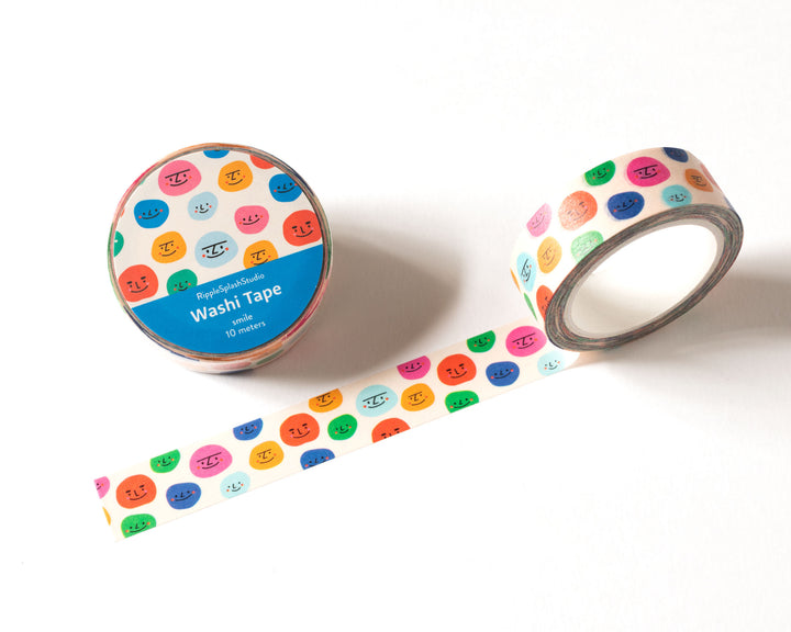 Smiley Faces Washi Tape