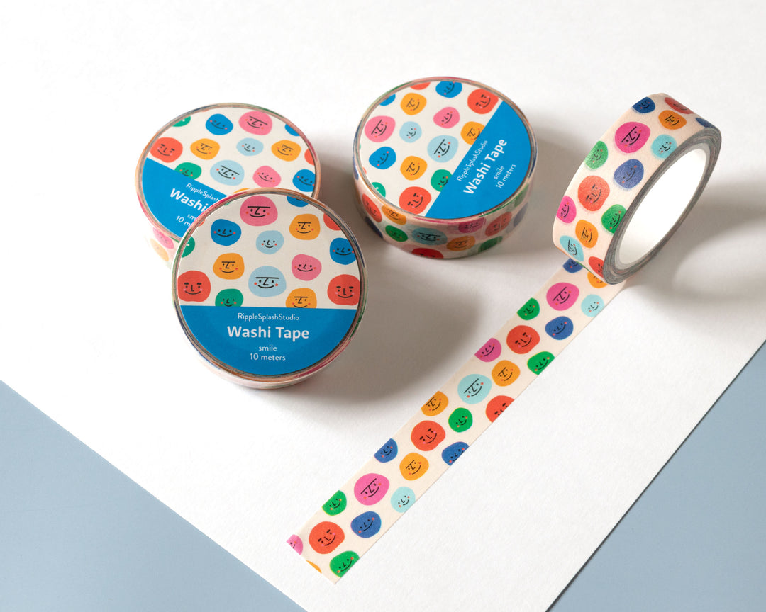 Smiley Faces Washi Tape