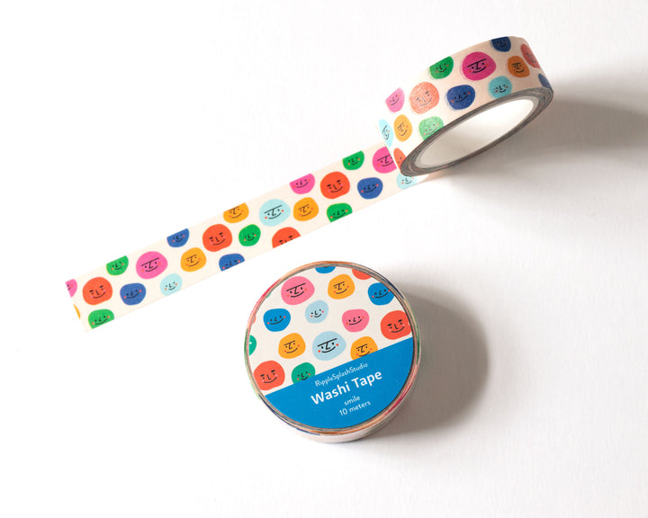 Smiley Faces Washi Tape