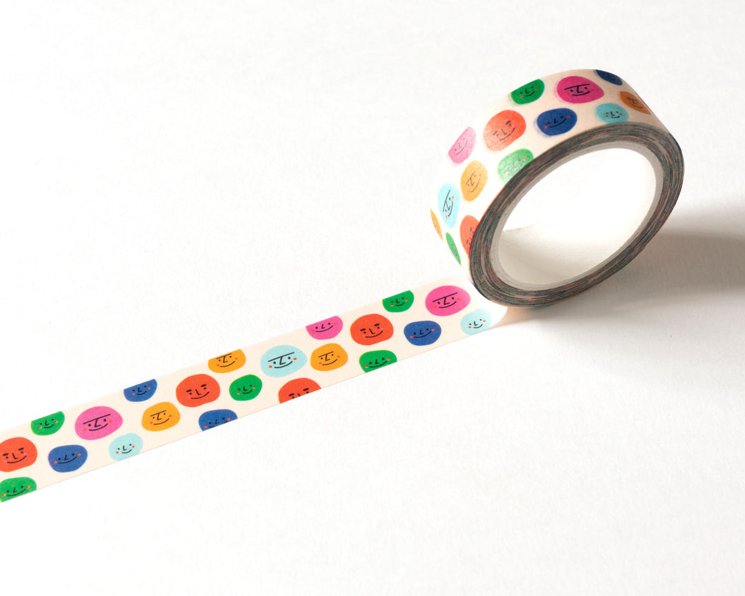 Smiley Faces Washi Tape