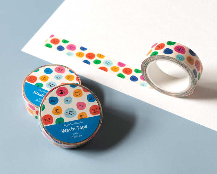 Smiley Faces Washi Tape