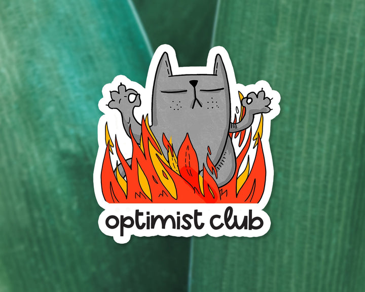 Optimist Club Cat Magnet