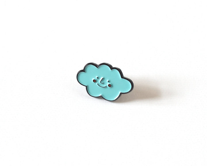 Cloud Enamel Pin