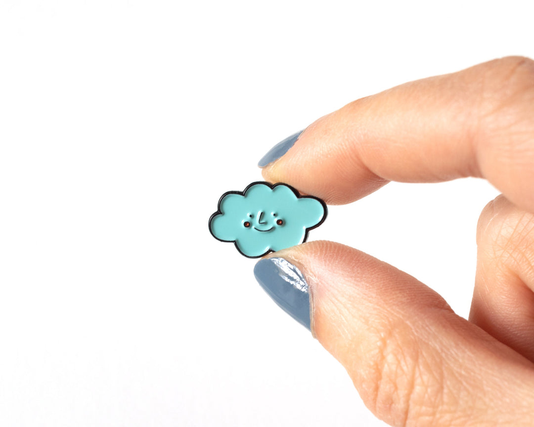 Cloud Enamel Pin