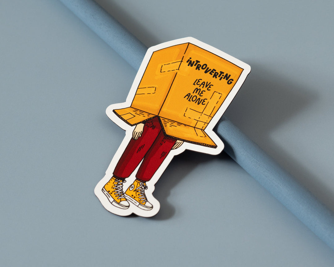 Funny Introvert Sticker