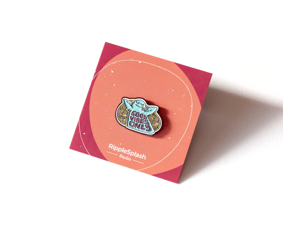 Good Vibes Enamel Pin