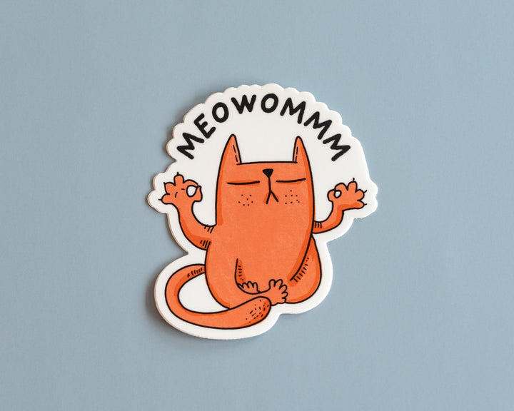 Meowommm Vinyl Sticker