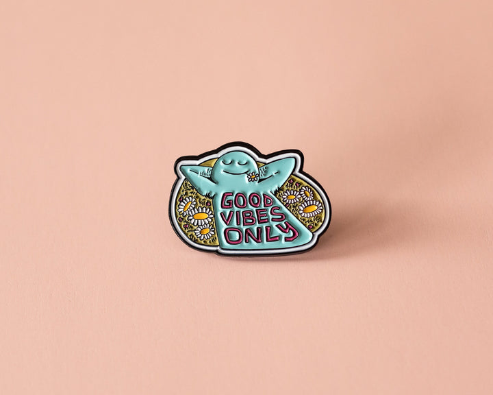 Good Vibes Enamel Pin