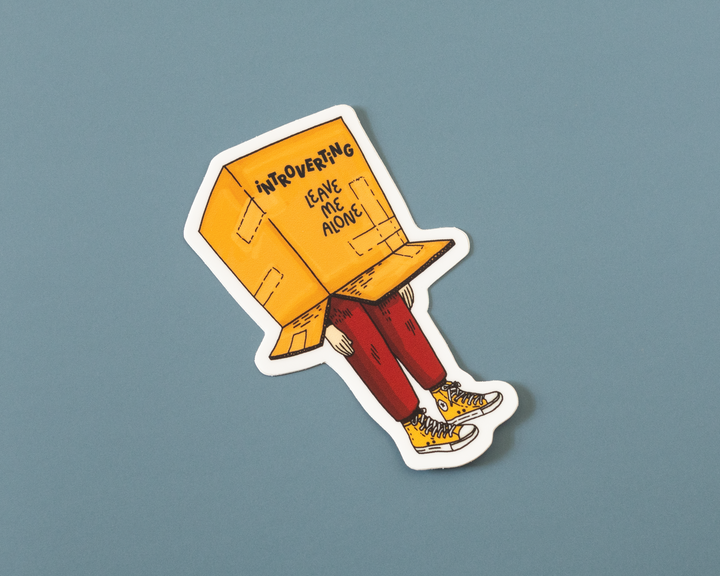 Funny Introvert Sticker