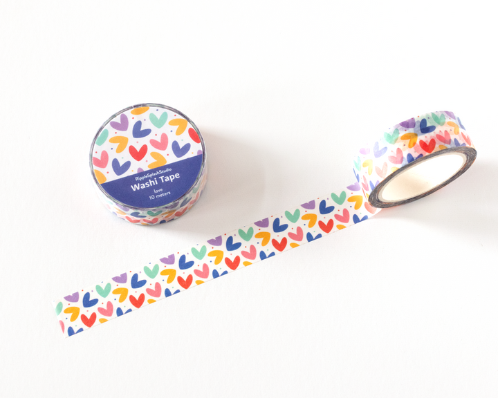 Hearts Washi Tape