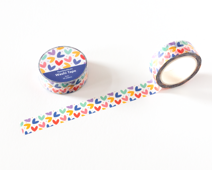 Hearts Washi Tape