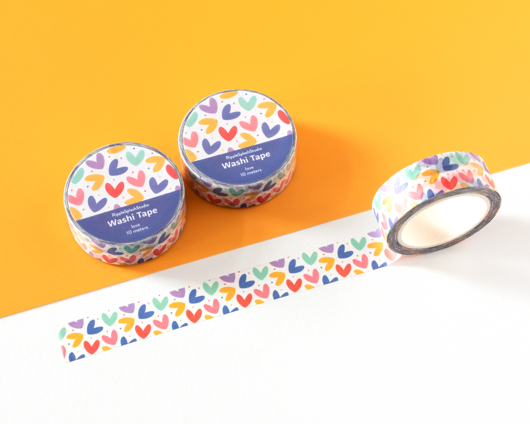 Hearts Washi Tape