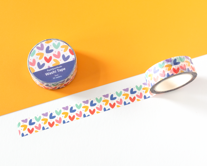 Hearts Washi Tape