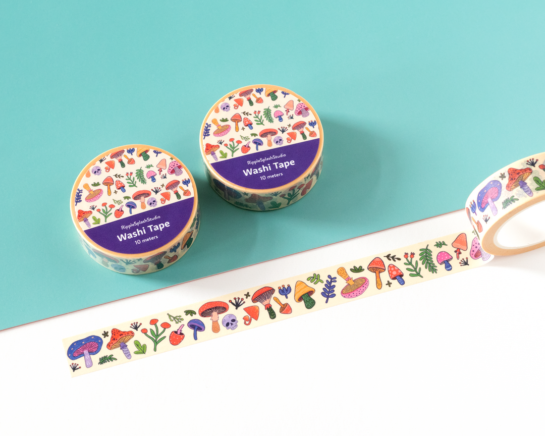 Mushroom Washi Tape