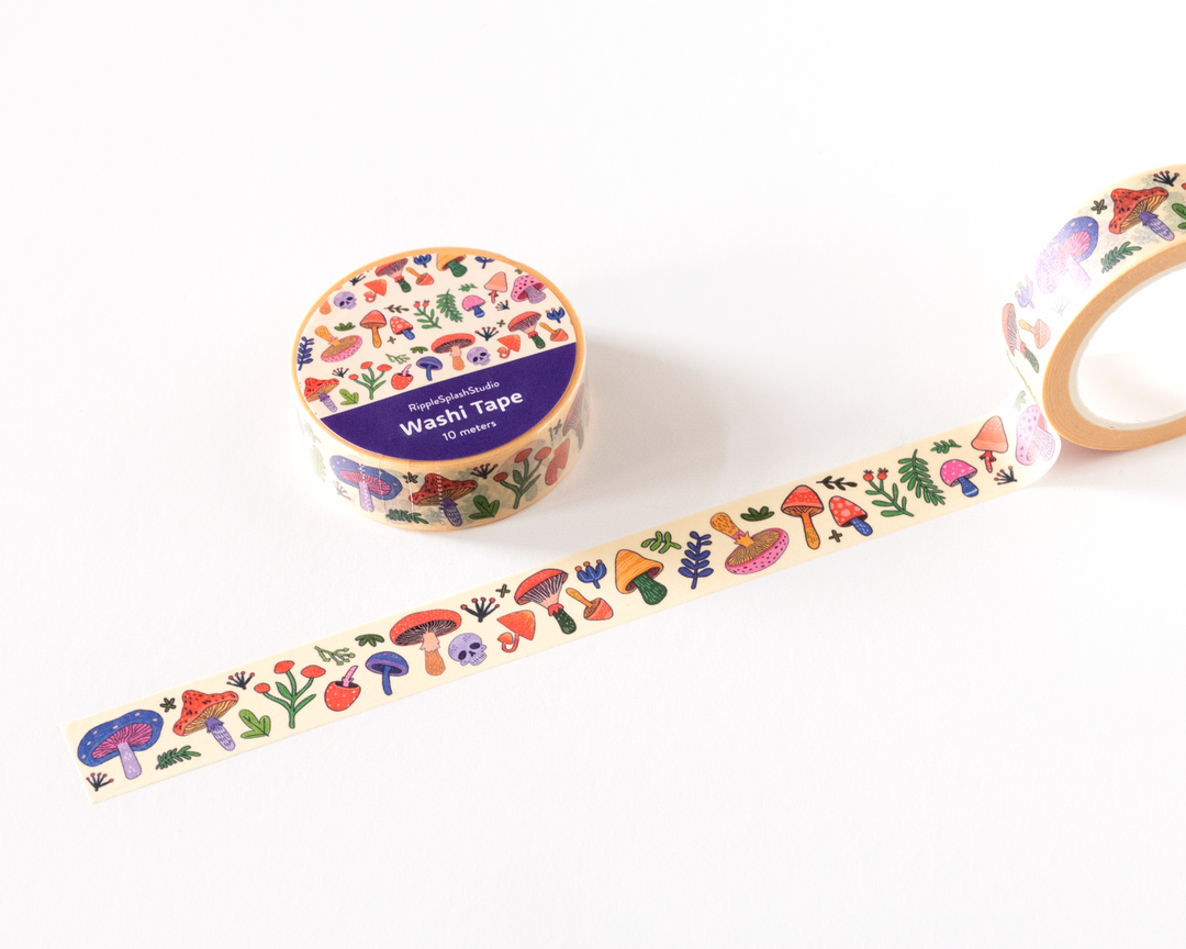 Mushroom Washi Tape