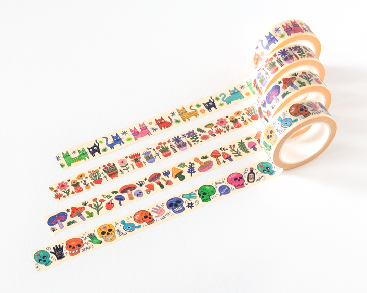 Whimsical Washi Tape Set of 4