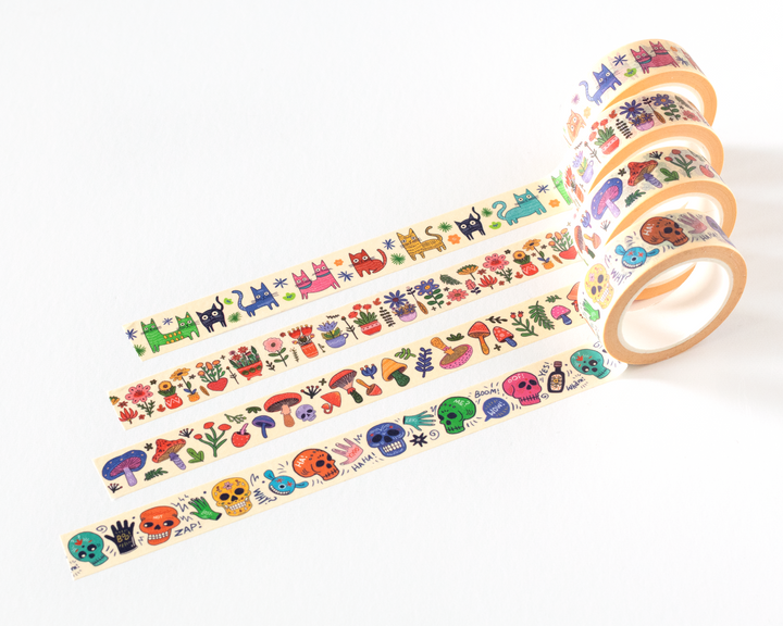 Whimsical Washi Tape Set of 4