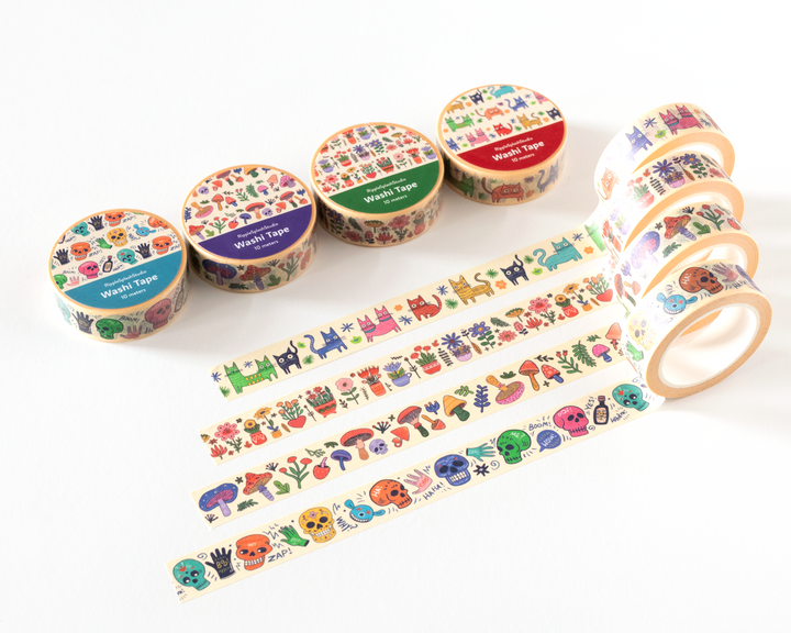 Whimsical Washi Tape Set of 4
