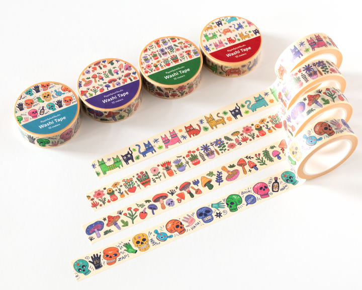 Whimsical Washi Tape Set of 4