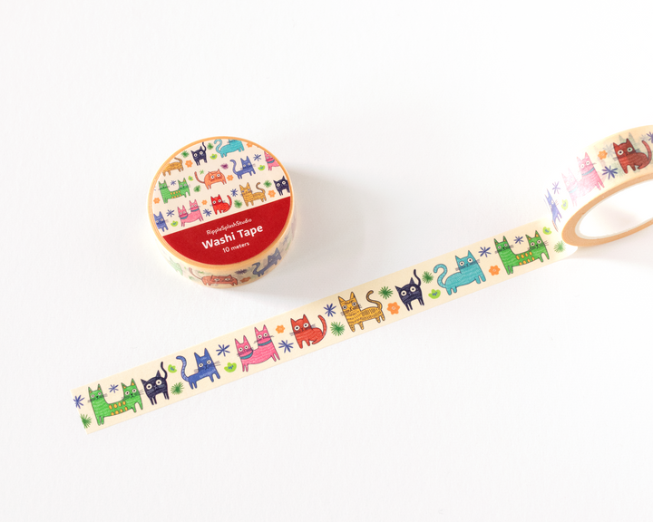 Cat Washi Tape Set of 2