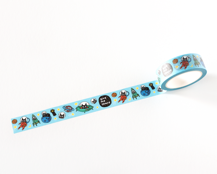 Give Me Space Cats Washi Tape