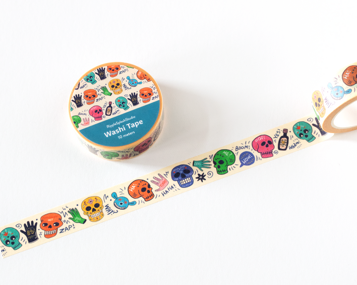 Sugar Skull Washi Tape
