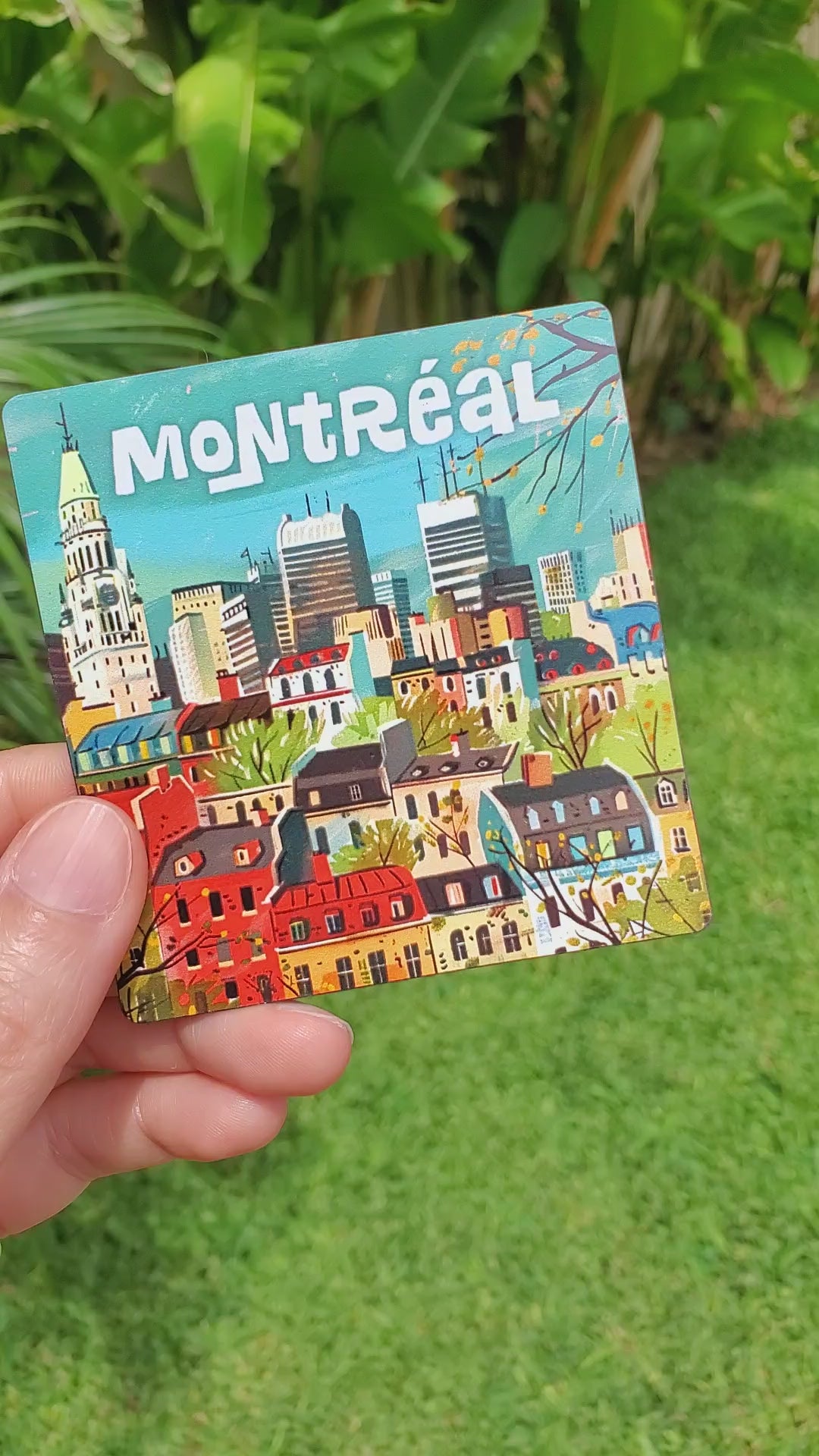 Montreal Skyline Magnet